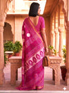 The Rani Pink Chanderi Saree