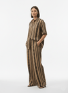 Khaki Handloom Cotton Ensemble