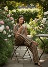 Khaki Handloom Cotton Ensemble
