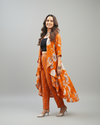 Orange Waterfall Ensemble