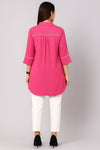 The Pink Bemberg Silk Top