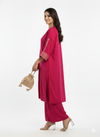 The Rani Pink Chanderi Anti-Fit Co-ord Set
