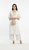 The Ivory Chanderi Anti-Fit Co-ord Set