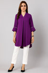 The Purple Bemberg Silk Top