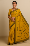 The Yellow Cotton Saree