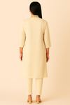 The Ivory Chanderi Anti-Fit Co-ord Set