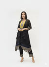 Ink Black Waterfall Ensemble