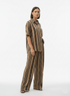 Khaki Handloom Cotton Ensemble