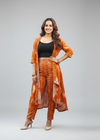Orange Waterfall Ensemble