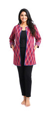The Ruby & Berry Diamond Ikat Jacket