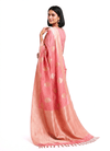 Rose Pink Banarasi Saree