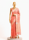Rose Pink Banarasi Saree