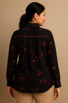 The Silk Georgette Printed Shirt