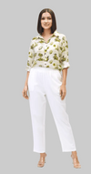 White Palm Linen Shirt